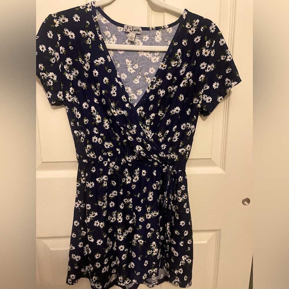 Navy blue, romper, size: S
